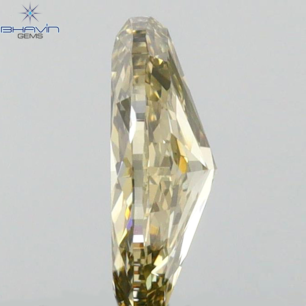 0.58 CT Marquise Shape Natural Loose Diamond Grey Color VS2 Clarity (7.78 MM)