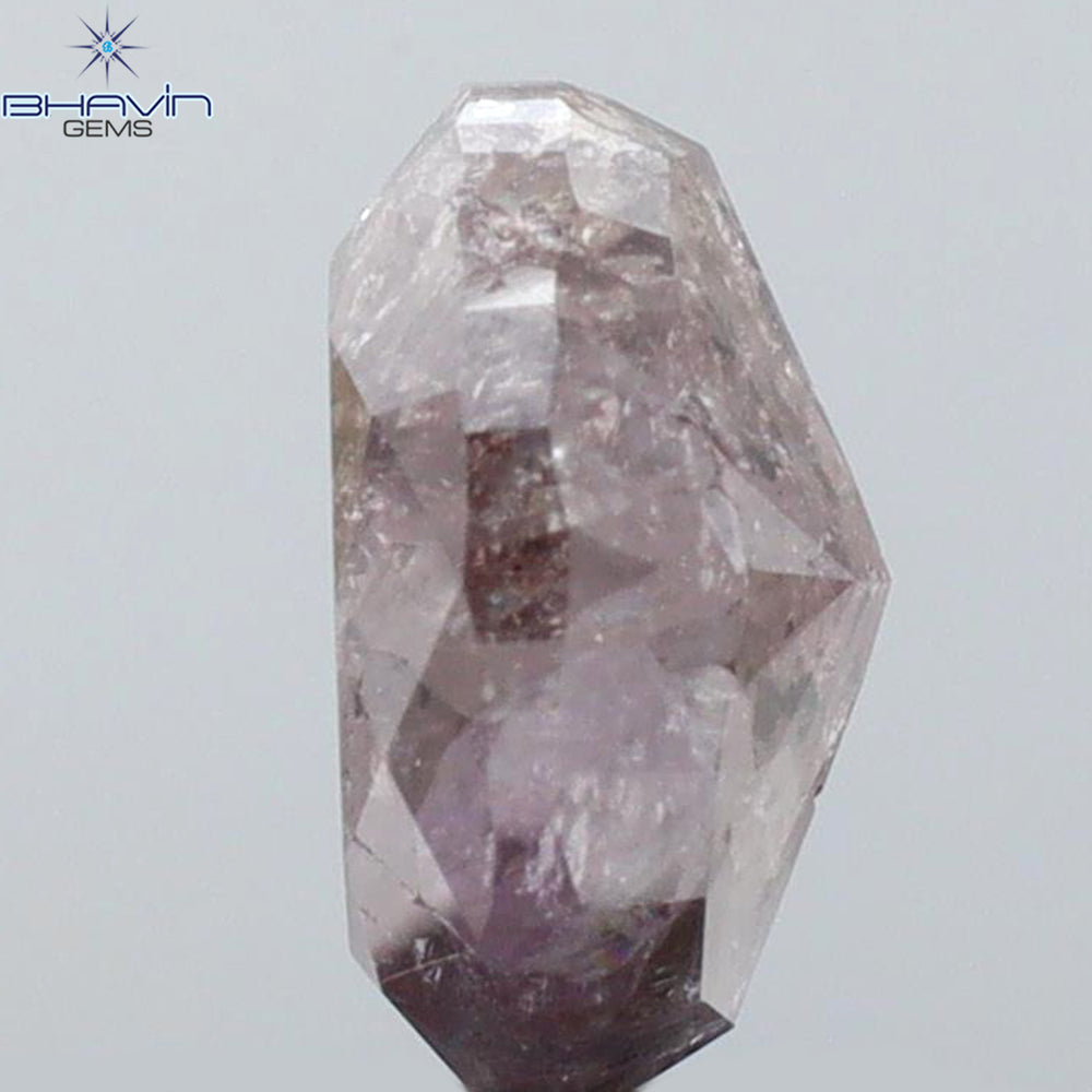 0.18 CT オーバル シェイプ ナチュラル ダイヤモンド ピンク カラー VS2 クラリティ (3.95 MM)