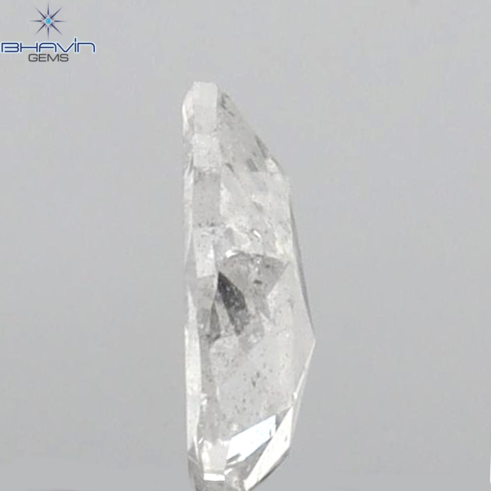 0.23 CT Pear Shape Natural Diamond White Color I1 Clarity (5.21 MM)