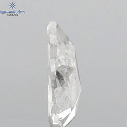 0.23 CT Pear Shape Natural Diamond White Color I1 Clarity (5.21 MM)