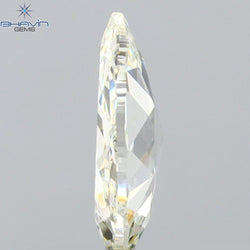 0.64 CT Marquise Shape Natural Diamond Yellowish White Color VVS1 Clarity (7.55 MM)