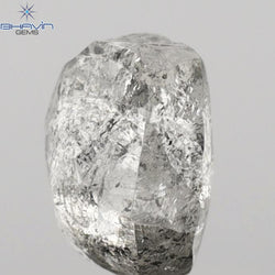 1.52 CT Rough Shape Natural Diamond Salt And Pepper Color (4.87 MM)