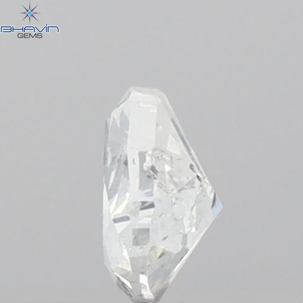 0.25 CT Heart Shape Natural Diamond White Color I1 Clarity (4.28 MM)