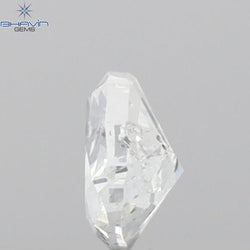 0.25 CT Heart Shape Natural Diamond White Color I1 Clarity (4.28 MM)