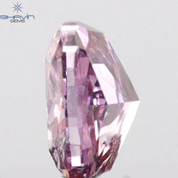 0.07 CT Cushion Shape Natural Diamond Pink Color SI2 Clarity (2.50 MM)