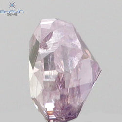0.06 CT Heart Shape Natural Diamond Pink Color SI2 Clarity (2.45 MM)