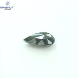 0.67 Pear Shape Natural Diamond Blue Color I3 Clarity (7.05 MM)