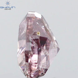 0.29 CT Heart Shape Natural Diamond Pink Color I2 Clarity (4.05 MM)