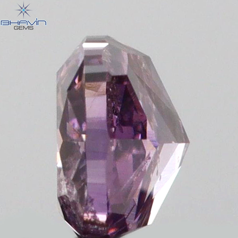 0.13 CT Cushion Shape Natural Diamond Pink Color SI2 Clarity (2.88 MM)