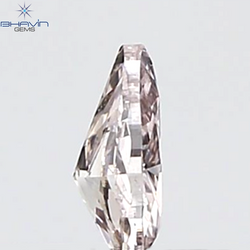 GIA Certified 0.26 CT Pear Diamond Brown Pink Color Natural Loose Diamond (5.34 MM)