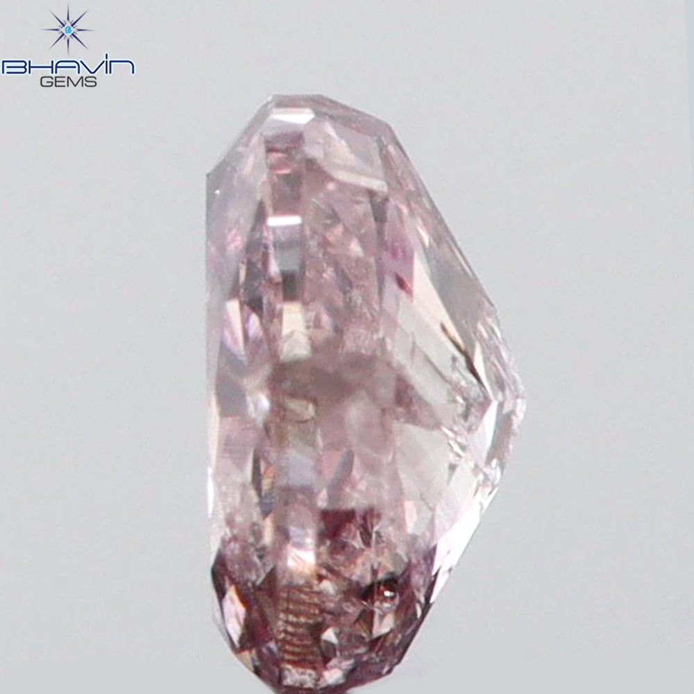 0.13 CT Oval Shape Natural Diamond Pink Color SI1 Clarity (2.79 MM)