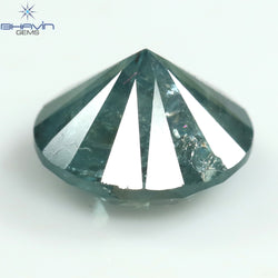 0.25 CT ラウンド ダイヤモンド ナチュラル ルース ダイヤモンド ブルー カラー I3 クラリティ (3.79 MM)