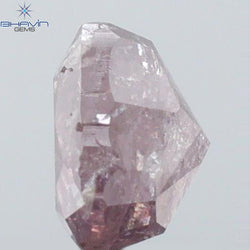 0.80 CT Heart Shape Natural Diamond Pink Color I3 Clarity (5.60 MM)