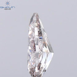 GIA Certified 0.33 CT Pear Diamond Brownish Pink Color Natural Loose Diamond (5.79 MM)
