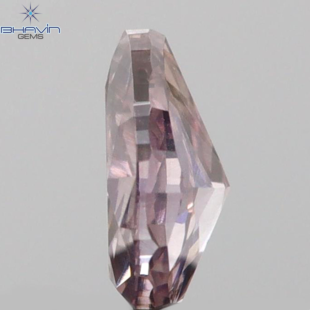 0.15 CT Pear Shape Natural Diamond Pink Color VS1 Clarity (4.19 MM)