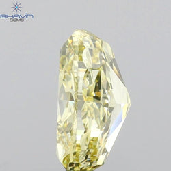 GIA Certified 1.01 CT Oval Shape Natural Diamond Yellow Color SI2 Clarity (7.01 MM)