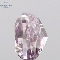 0.14 CT Cushion Shape Natural Diamond Pink Color I2 Clarity (2.95 MM)