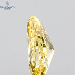 0.21 CT Pear Shape Natural Diamond Orange Color VS2 Clarity (4.73 MM)
