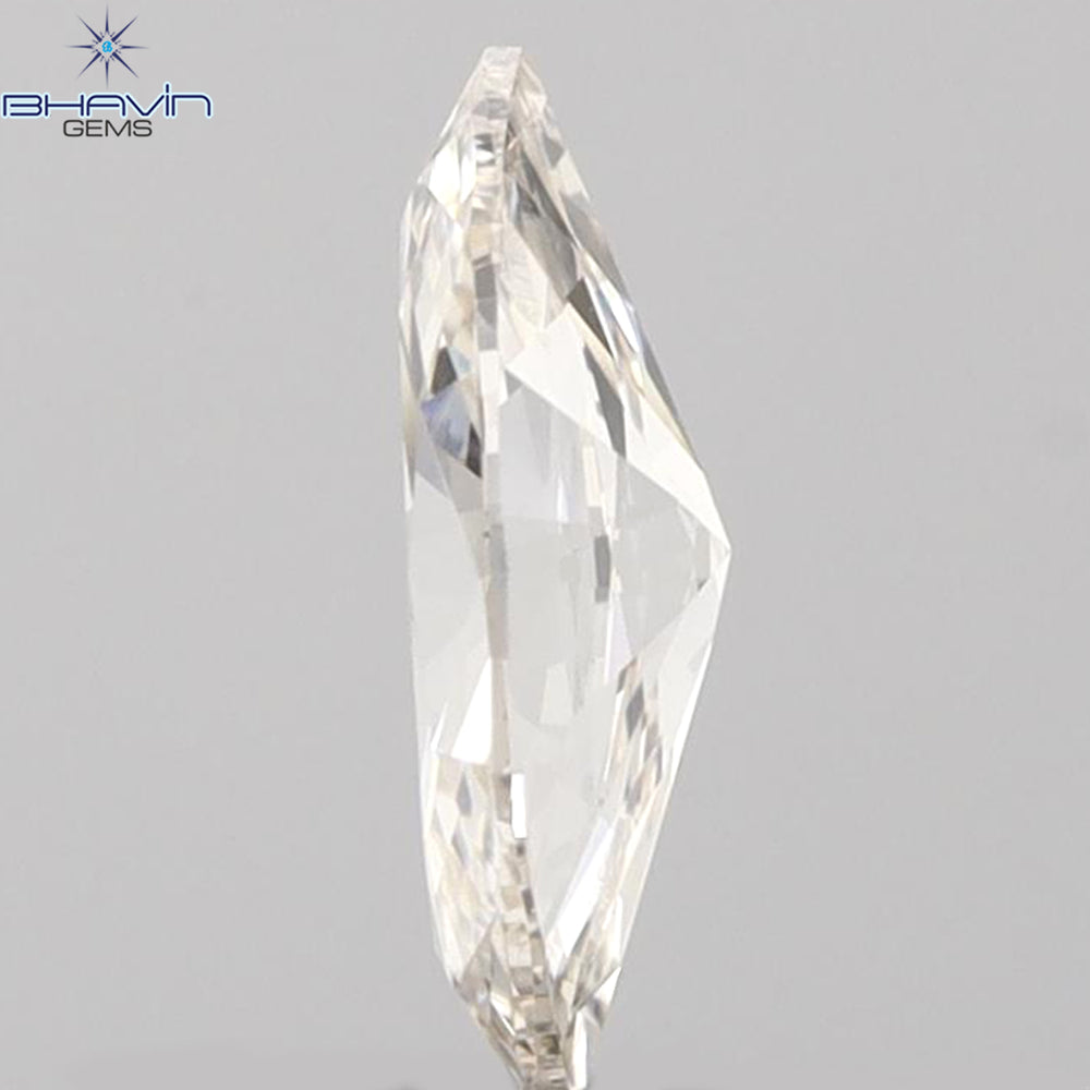 0.34 CT Marquise Shape Natural Loose Diamond Pink Color SI1 Clarity (6.90 MM)