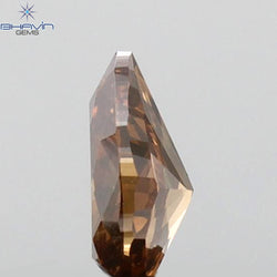 0.27 CT Pear Shape Natural Diamond Red Color VS2 Clarity (5.15 MM)
