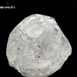 2.68 CT Rough Shape Natural Diamond White Color I3 Clarity (6.98 MM)
