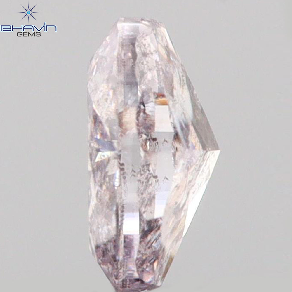 0.27 CT Oval Shape Natural Diamond Pink Color I1 Clarity (4.54 MM)
