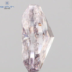 0.27 CT Oval Shape Natural Diamond Pink Color I1 Clarity (4.54 MM)