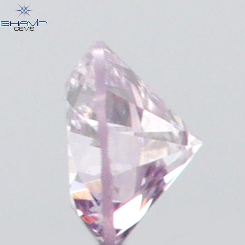 0.04 CT Round Shape Natural Diamond Pink Color SI1 Clarity (1.75 MM)