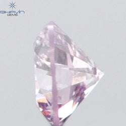 0.04 CT Round Shape Natural Diamond Pink Color SI1 Clarity (1.75 MM)
