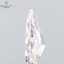 GIA Certified 0.30 CT Pear Diamond Pink Color Natural Loose Diamond (5.96 MM)