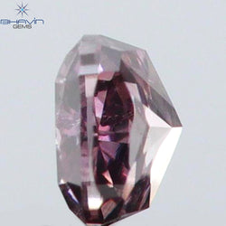 0.09 CT Cushion Shape Natural Diamond Pink Color SI2 Clarity (2.42 MM)