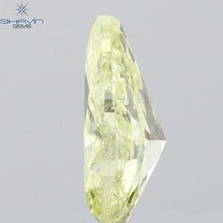 0.17 CT Pear Shape Natural Diamond Yellow Color SI2 Clarity (4.60 MM)