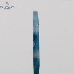 0.17 CT Marquise (Slice) Shape Natural Diamond Blue Color I3 Clarity (7.28 MM)