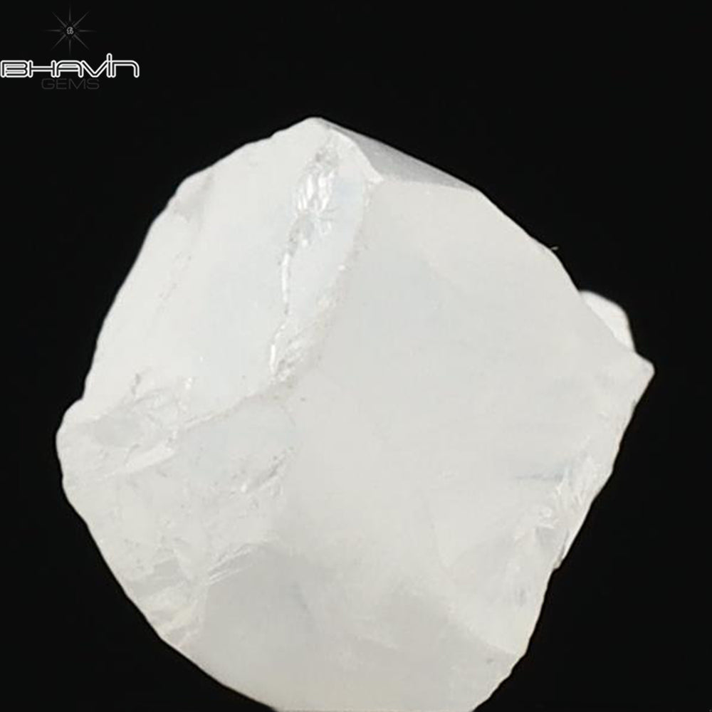 0.85 CT Rough Shape Natural Diamond White Color (4.91 MM)