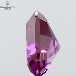 0.09 CT Heart Shape Enhanced Pink Color Natural Loose Diamond VS1 Clarity (2.60 MM)