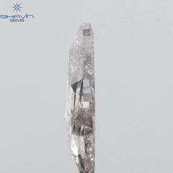 0.48 CT Pear Shape Natural Diamond Pink Color I2 Clarity (7.53 MM)
