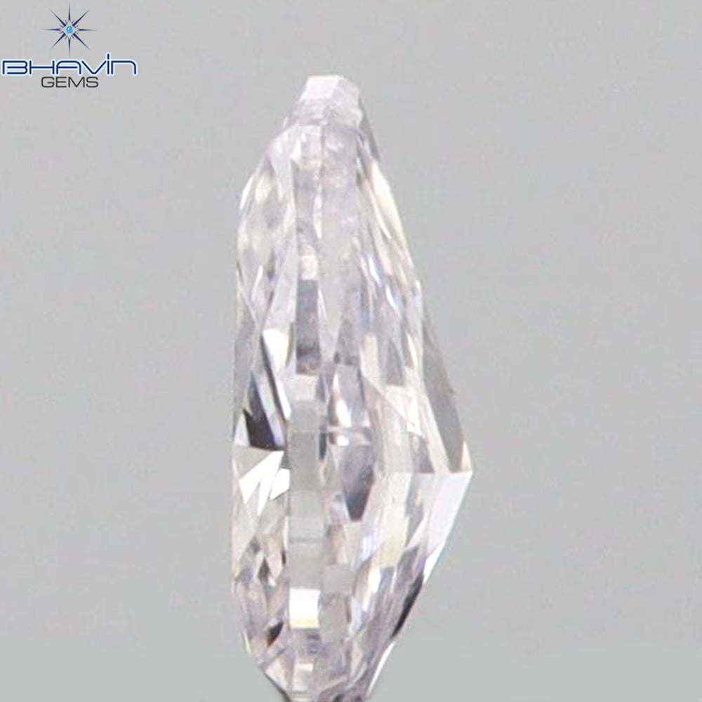 0.04 CT Pear Shape Natural Diamond Pink Color VS2 Clarity (2.84 MM)