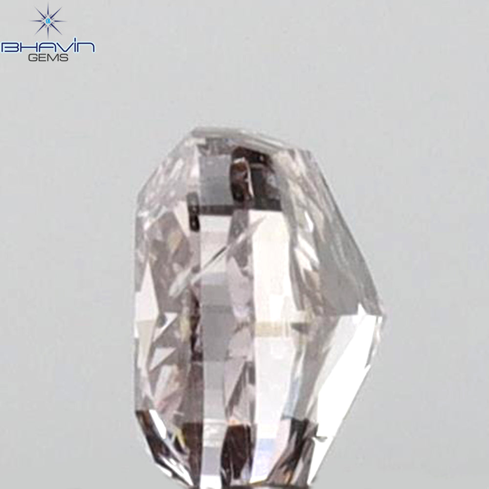 0.25 CT Cushion Shape Natural Diamond Pink Color SI2 Clarity (3.51 MM)