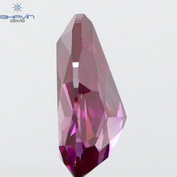 0.09 CT Pear Shape Natural Diamond Pink Color VS2 Clarity (3.29 MM)