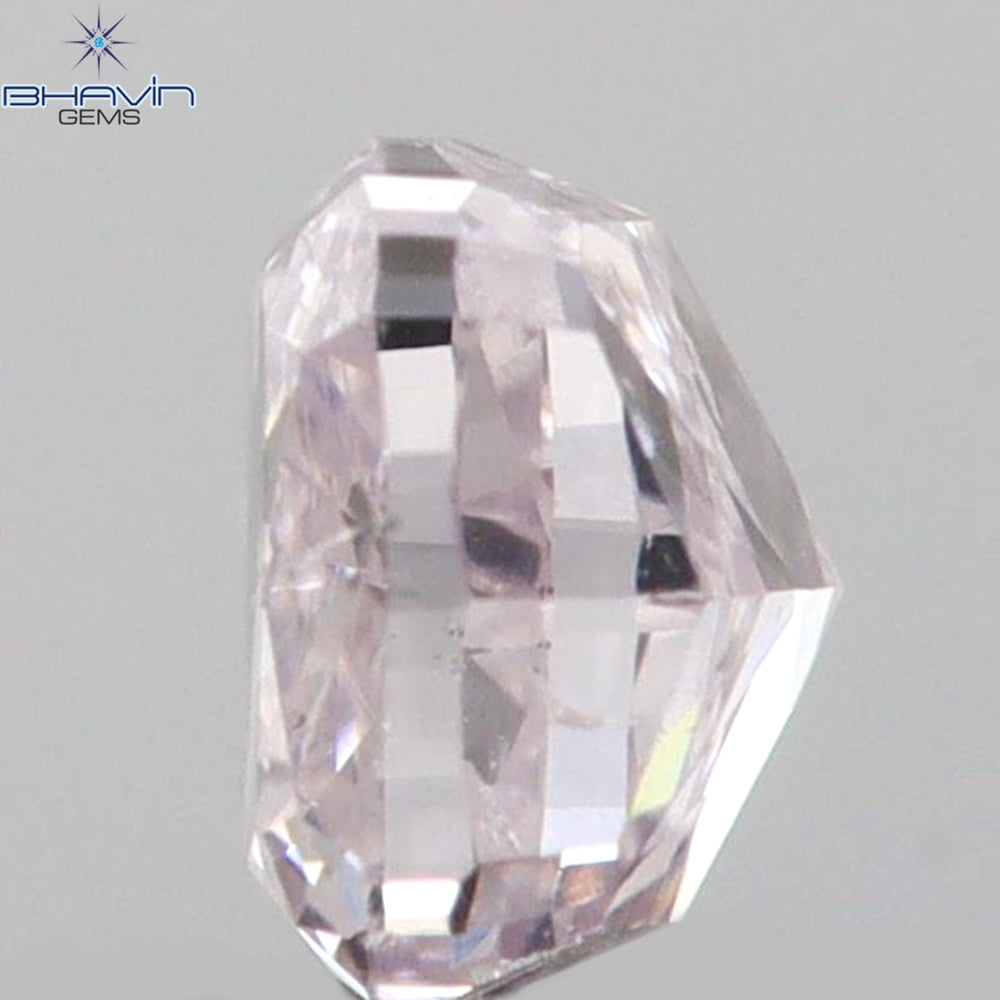 0.18 CT Cushion Shape Natural Diamond Pink Color SI2 Clarity (2.75 MM)