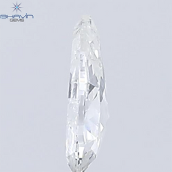 0.67 CT Pear Shape Natural Diamond White Color SI2 Clarity (7.60 MM)