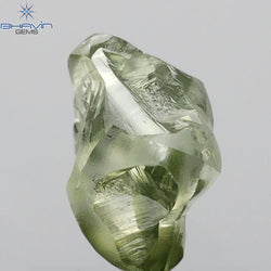 1.46 CT Rough Shape Enhanced Green Color VS2 Clarity (8.25 MM)
