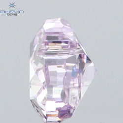 0.13 CT Heart Shape Natural Diamond Pink Color VS2 Clarity (2.95 MM)