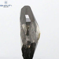 0.48 CT Marquise Shape Natural Loose Diamond Salt And pepper Color I3 Clarity (6.90 MM)