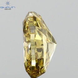 0.27 CT Oval Shape Natural Diamond Green (Chameleon) Color VS2 Clarity (4.42 MM)