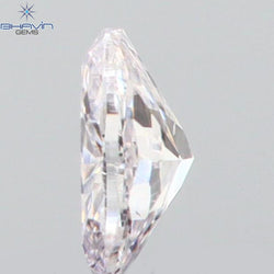 0.08 CT Oval Shape Natural Diamond Pink Color SI1 Clarity (3.32 MM)