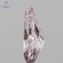 0.05 CT Pear Shape Natural Diamond Pink Color SI1 Clarity (2.96 MM)