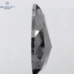 8.98 CT Pear Shape Natural Loose Diamond Salt And Pepper Color (18.30 MM)