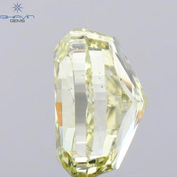 1.01 CT Cushion Shape Natural Diamond Yellow Color SI2 Clarity (6.30 MM)