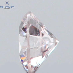 0.03 CT Round Shape Natural Diamond Pink (Argyle) Color SI1 Clarity (1.75 MM)